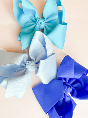Blues Clip-On Bows