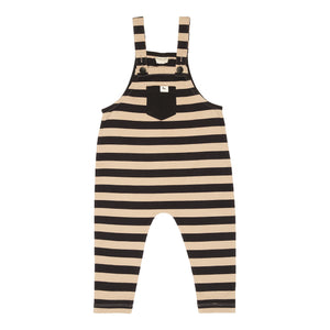 Wide Stripe Jersey Dungaree // 4-5Y
